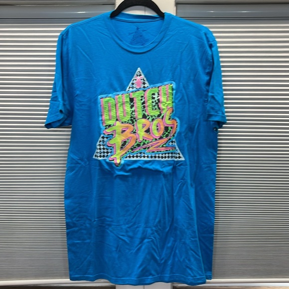 Dutch Bros Blue T Shirt - Picture 2 of 4
